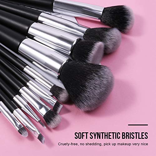 image for DUcare Makeup Brushes 10Pcs Gift Professional Set Premium Synthetic Ka