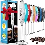 PowerLix Milk Frother Handheld Battery Operated