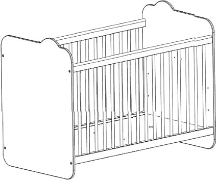 Terre De Nuit Lit Bebe Reglable A Barreaux Chat Amazon Fr Cuisine Maison