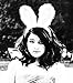 Kids Easter basket Bunny Rabbit Ears Cosplay Headband Children's Adult Quality Hair Band Plush Soft Fuzzy Furry White