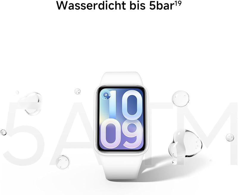 Smart Band 10 Pro NFC, Fitness-Armband, Weiß