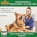 Premium Probiotics for Dogs - 90 Soft Chews - for Immune System Boost & Relief of Diarrhea, Gas, Bad Breath, Yeast, Skin Itching + 6 Natural Digestive Enzymes for Improved Digestion. Made USA