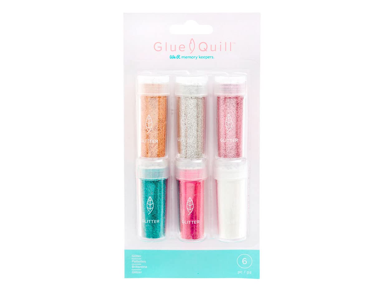 Glue QUILL Glitter 6 Colors