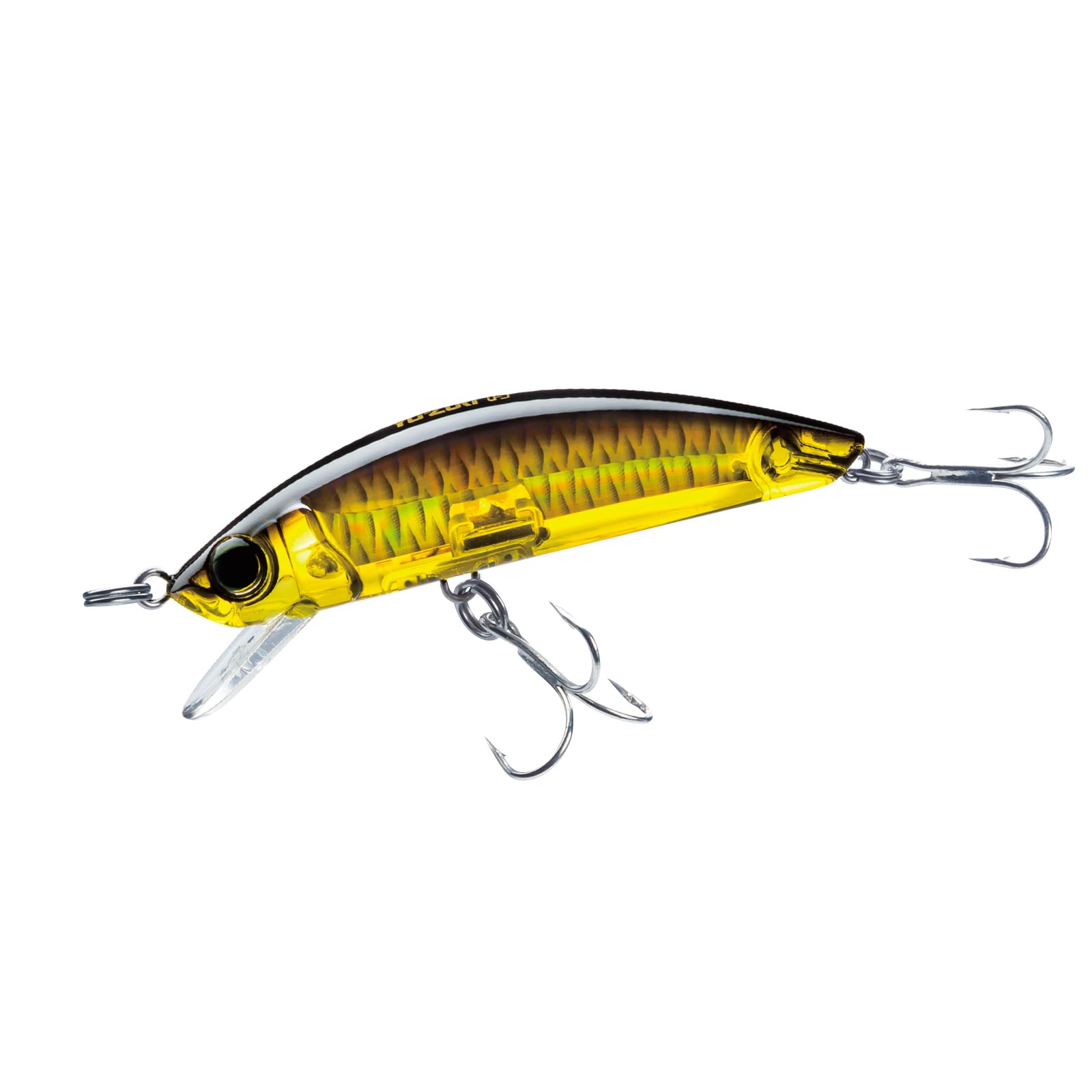 Yo-Zuri 3D Inshore Minnow Floating Lure, 3 1/2", Gold Black