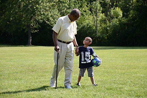 HurryCane Freedom Edition Folding Cane with T Handle, Original Black