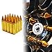 Xprite Gold Aluminum Mounted 90mm Spike Extended Nut Refit Wheel Lug Nuts/Tire Screw M12x1.5