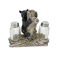 VoojoStore Bear On Tree Salt and Pepper Shakers - Unique Gift For Birthday Christmas Wedding Anniversary Engagement Graduation Couples Men Women Mom Dad Grandpa Sister Wife Husband Friends