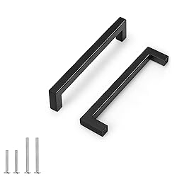 20 Pack Probrico Black Square Kitchen Cabinet