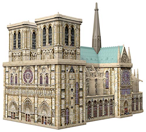 Ravensburger 3D Puzzle 12523 - Cathédrale Notre-Dame de Paris - Notre-Dame zum selber Puzzeln für Erwachsene und Kinder ab 10 Jahren – Bild 3