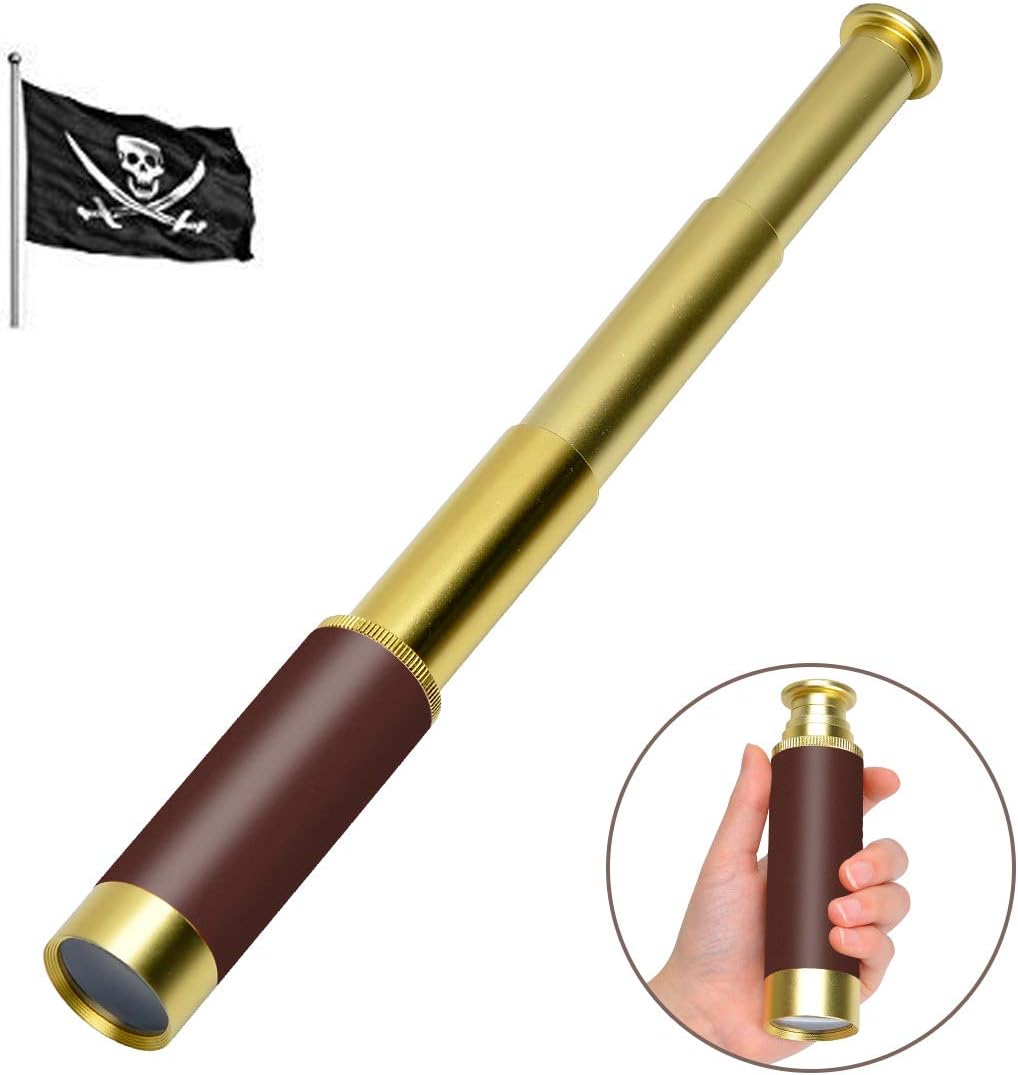 Retro Telescope Pirate Monocular Amazon.co.uk Camera & Photo