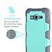 Galaxy Core Prime Case, EC Galaxy Prevail LTE Case, Dual Layer Rugged Soft TPU Bumper Hard PC Shell Shockproof Case Cover for Samsung Galaxy Core Prime/Prevail LTE G360 (Mint/Grey)