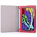 MoKo Lenovo Yoga Tablet 2 8 Case - Folio Cover Case for Yoga Tablet 2 8-inch 2014 Version, RED ( With Smart Cover Auto Sleep / Wake )