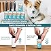 KEEOU Lint Rollers for Pet Hair, [480 Sheets Extra Sticky] Pet Hair Lint Remover with 3 Rollers + 3 Refills, Lint Roller Value Set Brush for Dog & Cat Hair Removal, Clothes, Funitures, Car (6 Pack)
