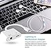 CAESGE Headphone Adapter for Phone Adapter 3.5mm Jack Charging Audio 2 in1 Jack Audio to 3.5mm Dongle