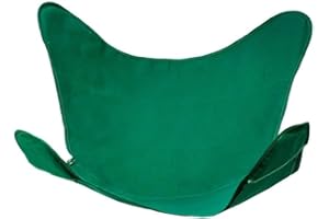 Coastal Casual Designs Butterfly Chair Replacement Covers Heavy Duty 14oz Cotton Duck Material Indoor/Outdoor (Green)