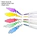 Dual Tip Brush Pens Art Markers with Flexible Brush Tip, Brush Markers Colored Pens for Coloring Books Bullet Journal Note Taking and Lettering by Lasten(24 Cols/12 Pcs)