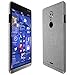 Skinomi Brushed Aluminum Full Body Skin Compatible with HP Elite x3 (Full Coverage) TechSkin with Anti-Bubble Clear Film Screen Protector