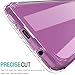 TOZO for Samsung Galaxy S9 Plus Case PC + TPU Hybrid PC+TPU Hard Protect Case Back-Transparent Bumper (Clear)