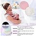 Storeofbaby 10Pack Reusable Cloth Nursing Pads (Organic Bamboo) with Laundry Bag - Washable Breast Feeding Pads,Ultra Soft, Hypoallergenic