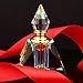 H&D Vintage Mini Crystal Perfume Bottle Scented Fragrance Container for Purse or Travel Refillable 2ml