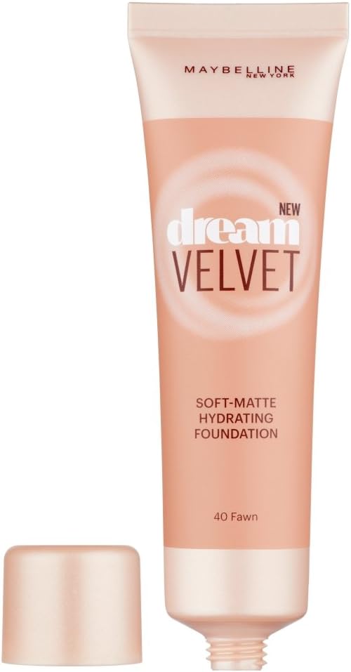 Maybelline Dream Velvet Foundation 40 Fawn, 30 ml (Pack of 1) - Image 3