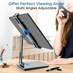 ROADOM Tablet Stand, Adjustable 360° Swivel