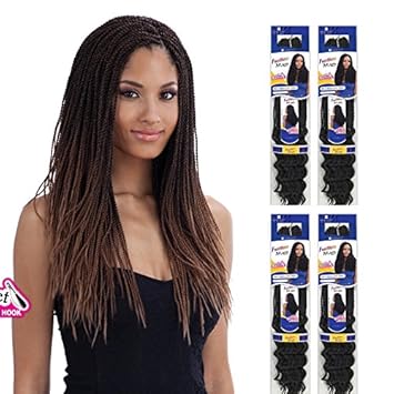 Amazon Com Micro Senegalese Twist 4 Pack 1 Jet Black