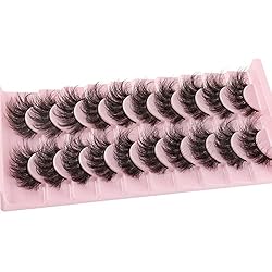 False Eyelashes Dramatic Fluffy Faux Mink Lashes