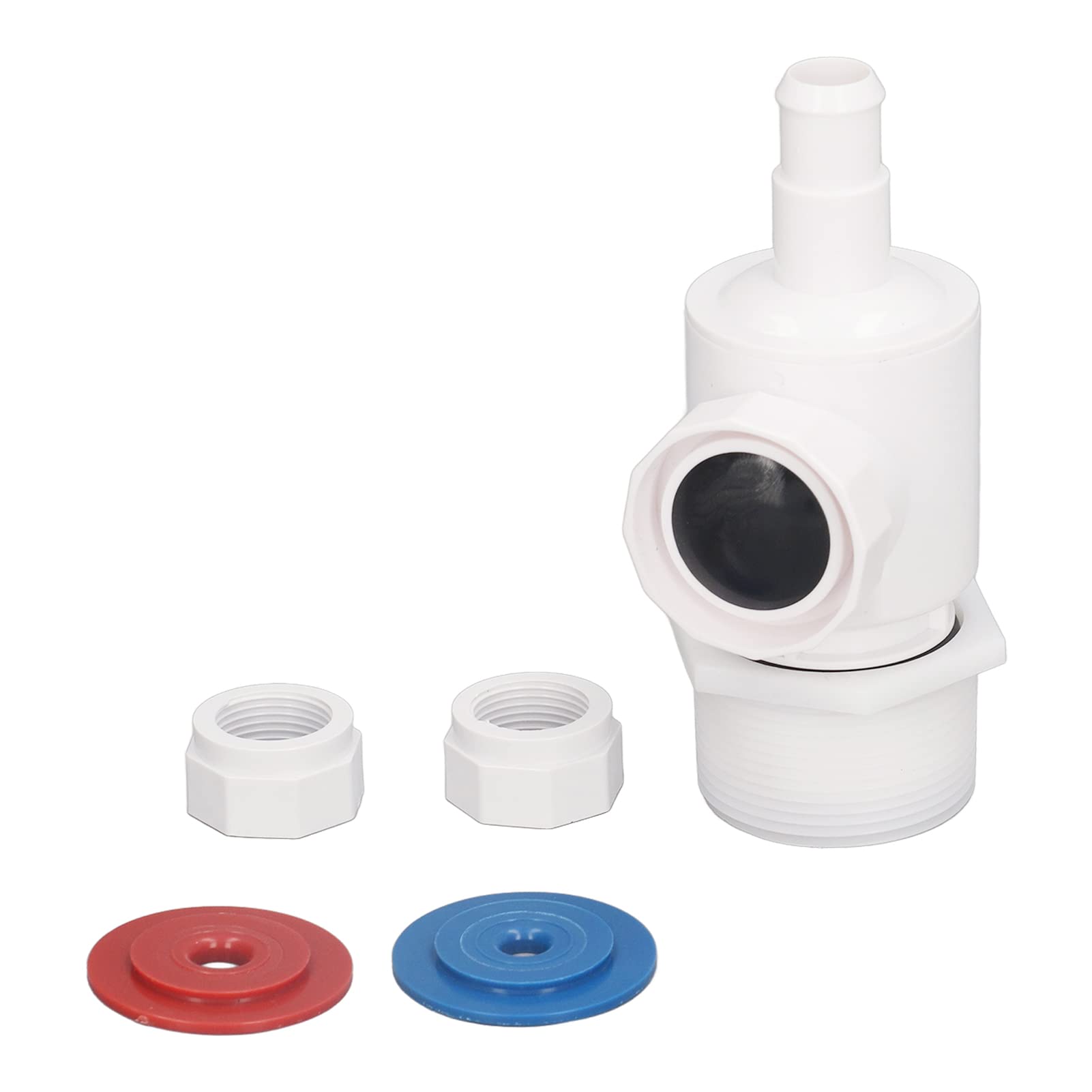 Pool Cleaner Replacement Connector Parts Assembly Universal Wall Fitting Connector Assembly With 2pcs Nut For Polaris 91009001