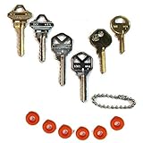MSPowerstrange Professional 6 Key Depth Key Set (KW1, KW11, SC1, SC4, M1, M10) with Bump Ring