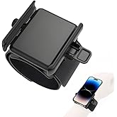 Wristband Phone Holder, 360° Rotating Wrist & Arm Phone Mount for Android, iPhone 17/16/15/14/13/Pro Max/Pro/Mini/12/11/SE/Xs/XR/X/8/7/Plus, Fits Most 4–6.7 Inch Smartphones, Running, Cycling