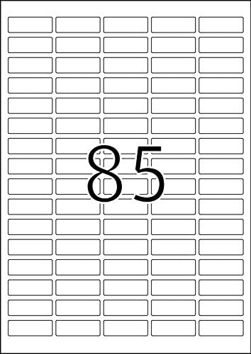 HERMA Extra Strong Adhesive Labels, 85 Labels per A4 Sheet, 25 Sheets, 37 x 13 mm, 2125 Labels - Image 3