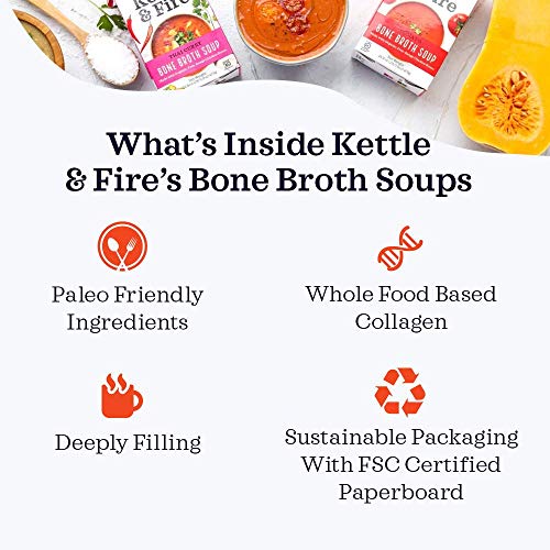 Miso Soup With Chicken Bone Broth By Kettle And Fire, Pack Of 2, Keto