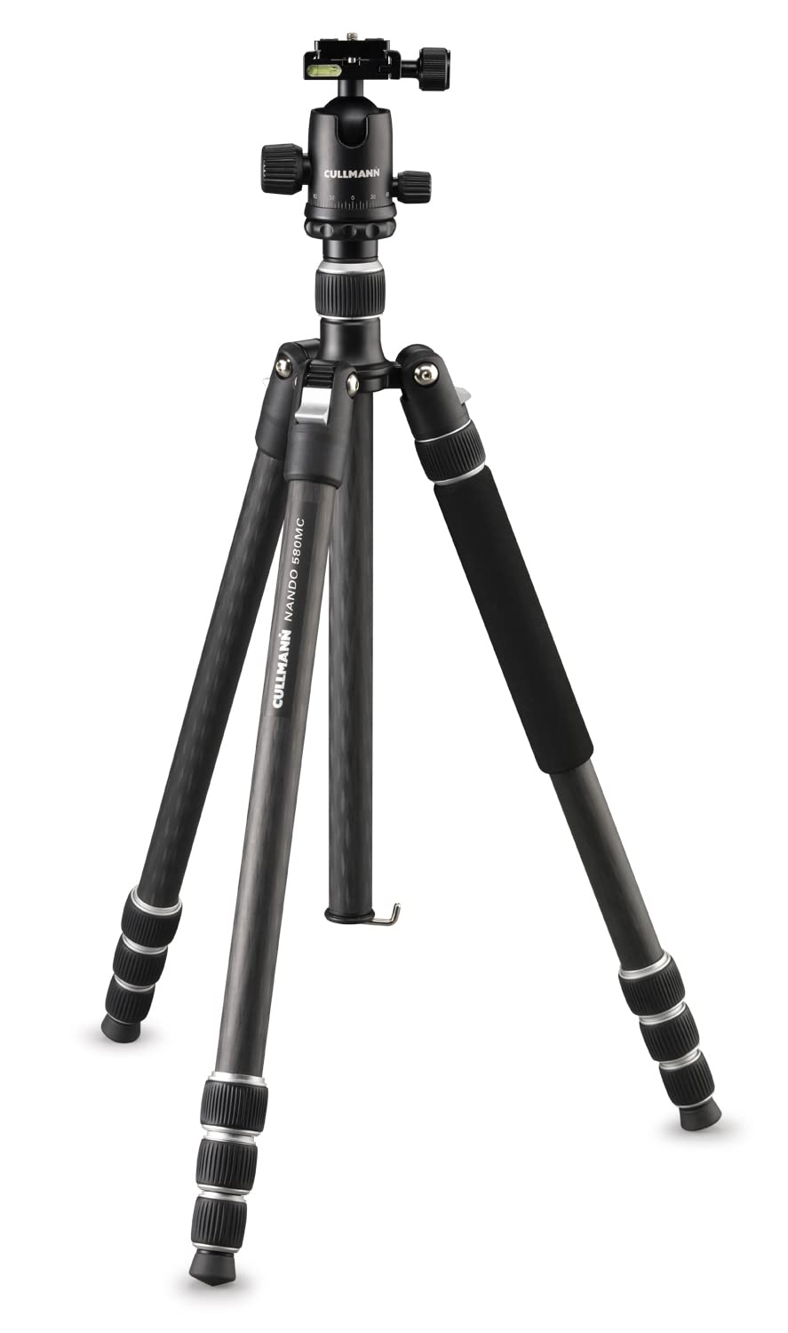 Cullmann - NANDO - 52349-580MC RB8.5 - Tripod - Carbon - Travel Tripod - Lightweight - Quick Release - Compact