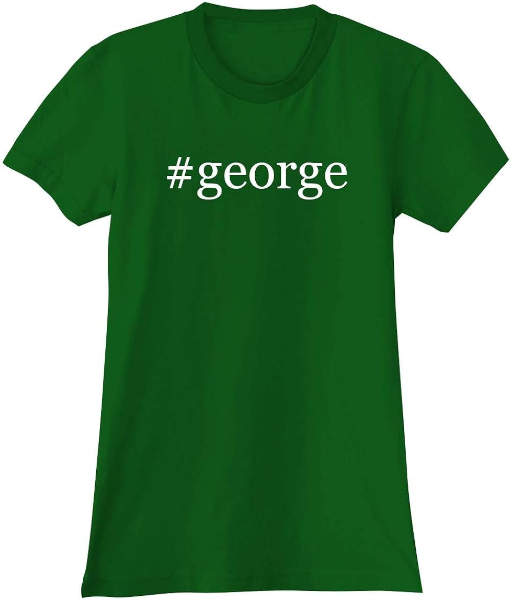 The Town Butler #George - A Soft & Comfortable Hashtag Women's Junior Cut T-Shirt