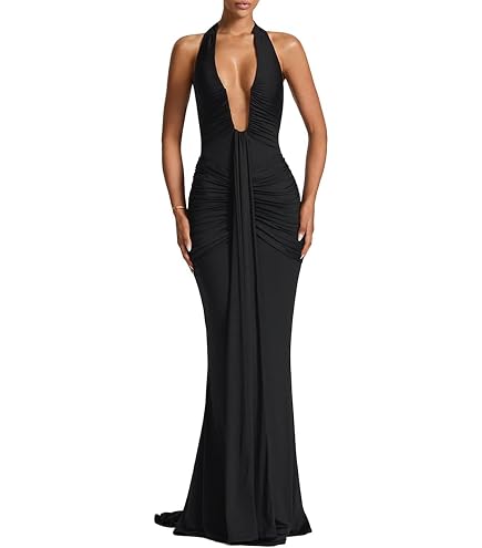 Amazon.com: LuFeng Women's Sexy Sleeveless Summer Dress Backless