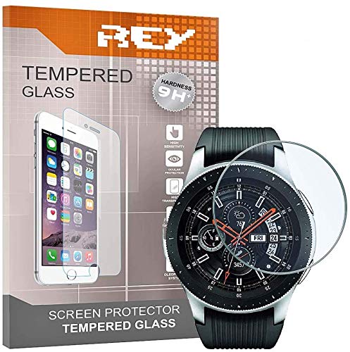 Screen Protector for SAMSUNG GALAXY WATCH 46mm 2018, Tempered Glass Film, Premium quality, [Pack 3x]