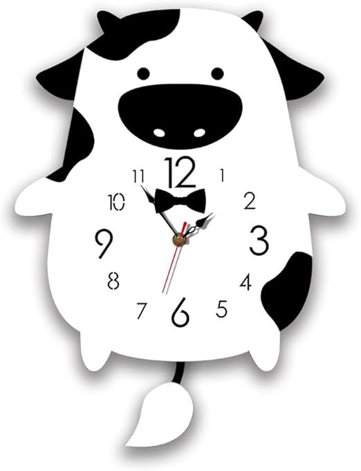 Mayoaoa Reloj De Pared Para Habitacion Infantil Sonido