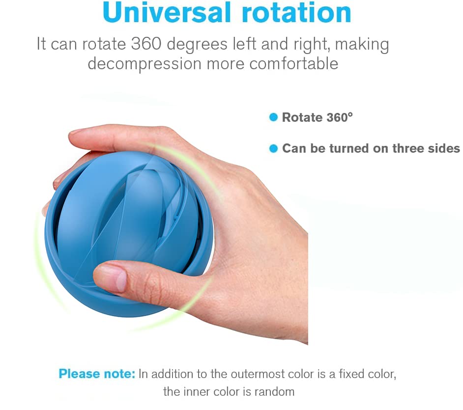 Fidget Spinner Toy, Fidget Gyroscope, Halloween Christmas Party Favors Finger Toy Hand Fidget Spinner for Adult Kids -ADHD Anxiety Toys Stress Relief Reducer 1 Pack