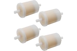laffoonparts 4Pcs 12581-43012 Diesel Gasoline Fuel Filter Replacement for Kubota 2581-43010 13351-43010 12581-43010 BX23 BX24