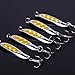 Sougayilang Spinner Spoon Fishing Lures and Baits Pack of 30pcs