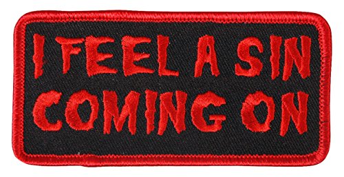 Hot Leathers PPL9351 I feel A Sin 4" x 2" Patch