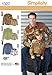 Simplicity American Sewing Guild Pattern 1327 Western Shirt and Tie, Boys Chest 22-27 (S-L) Men's Chest 34-48 (S-XL)