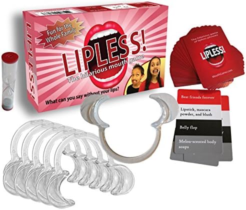 Original Lipless Hilarious Mouth Game Family Pack