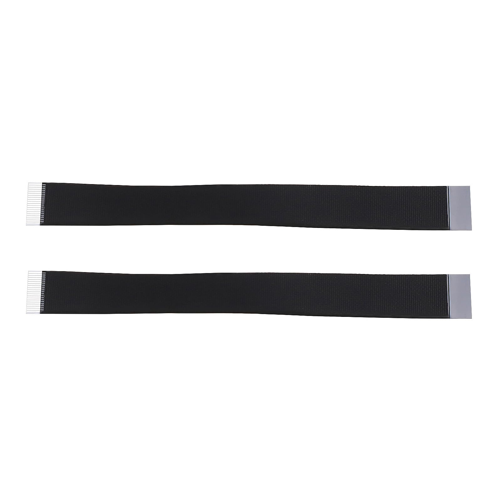 The Lord of the Tools 2PCS CY HDMI Cable 10cm Long FPC Ribbon Flat Cable 20 Pins 0.5 mm Pitch for HDMI HDTV FPV Multicopter Aerial Photography Black Flat Flexible Cable