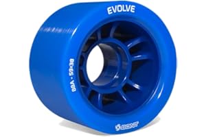Bont Skates - Evolve Roller Derby Skates - Indoor Rollerskate Wheels - 88A, 92A, 95A, 98A - Red, Black, Blue, Purple