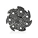 Taold Fidget Spinner Toy Relieve Stress High Speed Focus Toy for Killing Time (Black4)