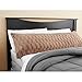 Mainstays Elegant Faux Fur Body Pillow Cover - Removable with Zip Cover - TAN (Caramel)- Fits up Tp 20 X 54 in Pillow