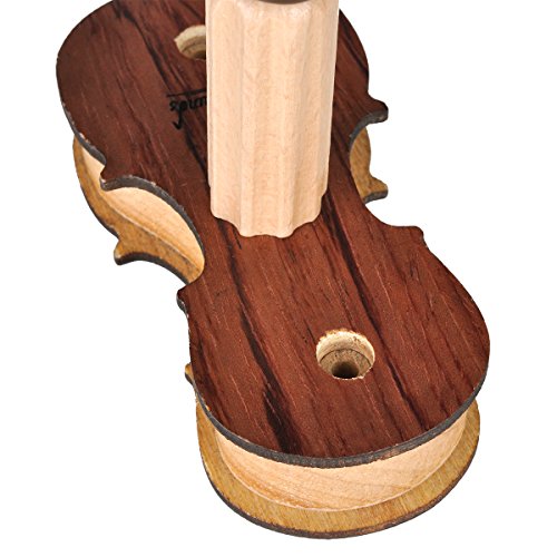 image for BestSounds Violin Hanger -Home & Studio Wall Mount Hanger [with Bow Ho