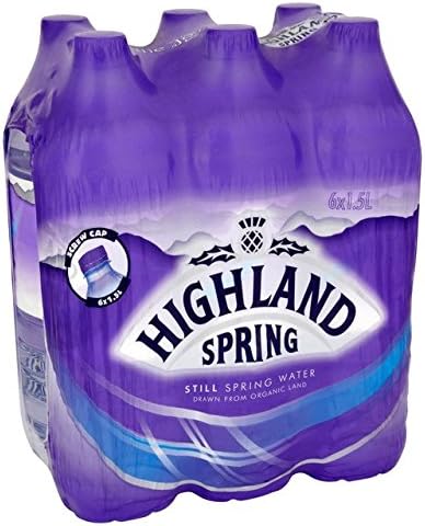 Highland Spring Still Spring Water 6 x 1.5L
